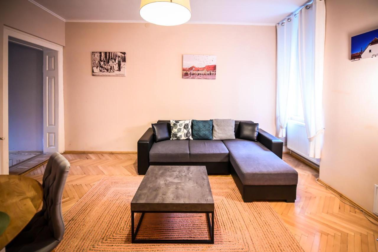 Jules' Sunny, Spacious And Central Apartment Nagyszeben Kültér fotó